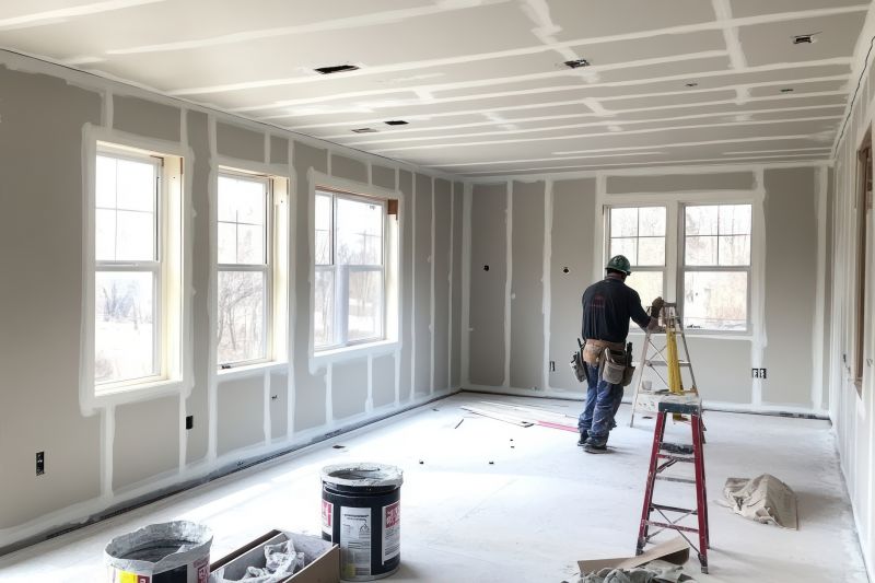 Bedroom Drywall Installation in Alpharetta, GA