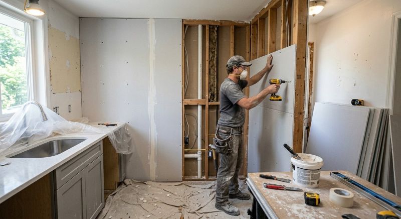House Drywall Installation in Denver, CO