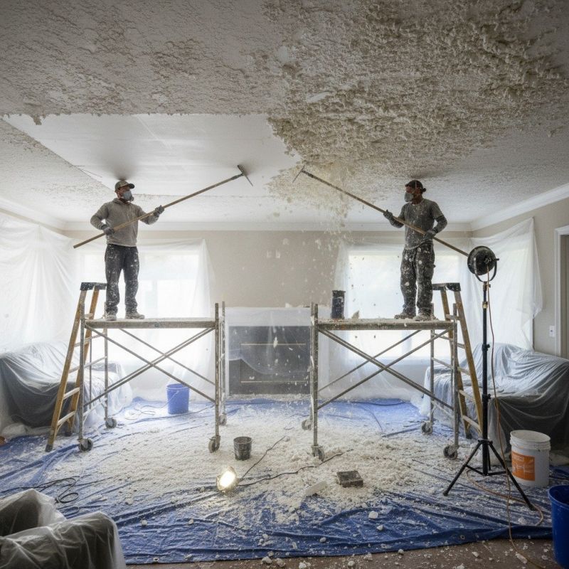 Stipple Ceiling Removal in Waco, TX