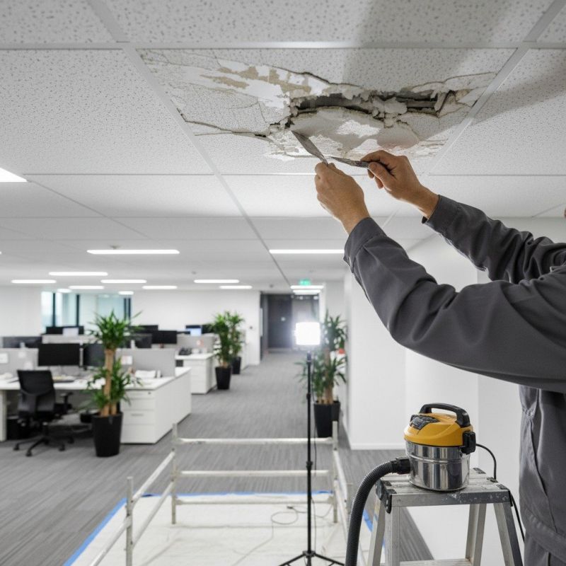 Local Ceiling Hole Repair pros at work